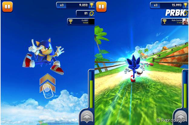 Sonic e Angry Birds vão botar pra quebrar em um game para Mobile