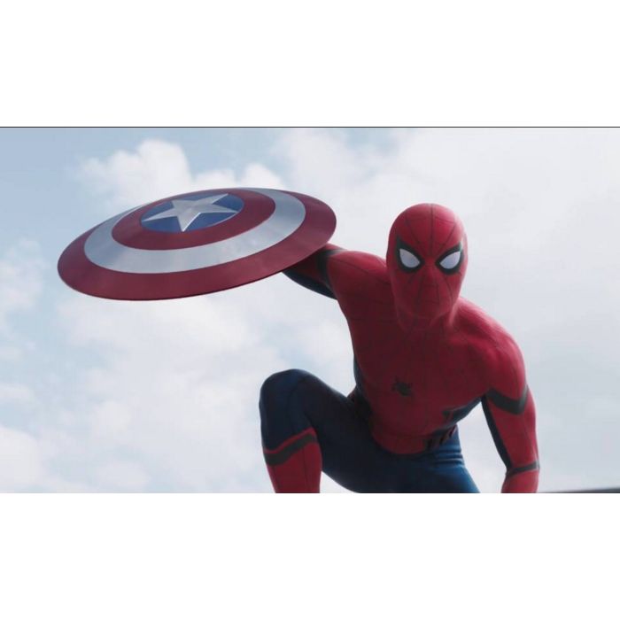 O novo Homem-Aranha (Tom Holland) da Marvel já apareceu em &quot;Capitão América 3&quot;
