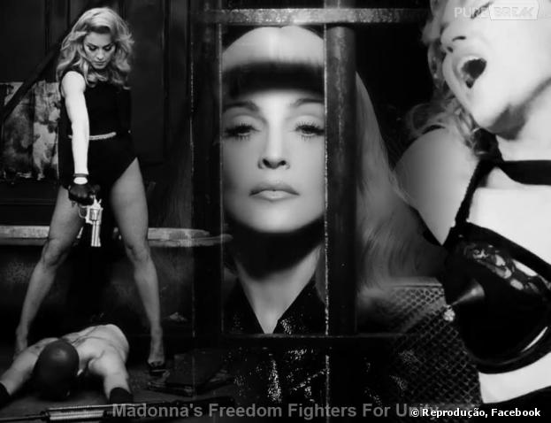 Finalmente a cantora Madonna revelou o que é o tão misterioso projeto secreto: 'Meu objetivo é mostrar através do ‘Secret Project Revolution’ meu compromisso criativo para inspirar a mudança em todo o mundo através da expressão artística'