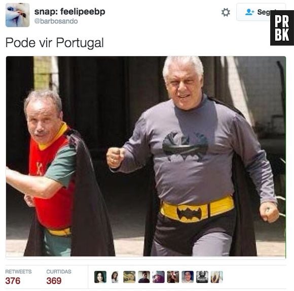 Pode vir, Portugal, tá todo mundo preparado!