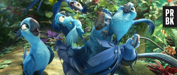 Em "Rio 2", piadas não faltam com o lado amoroso do avô, que ao mesmo tempo é um sogro rígido