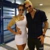 Tatiele e Cássio, do "BBB14", foram juntos ao "Domingão do Faustão"