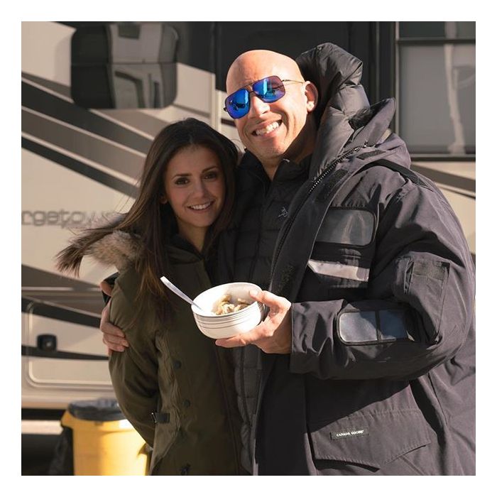 Nina Dobrev e Vin Diesel filmam a nova sequência de &quot;Triplo X&quot; no Canadá