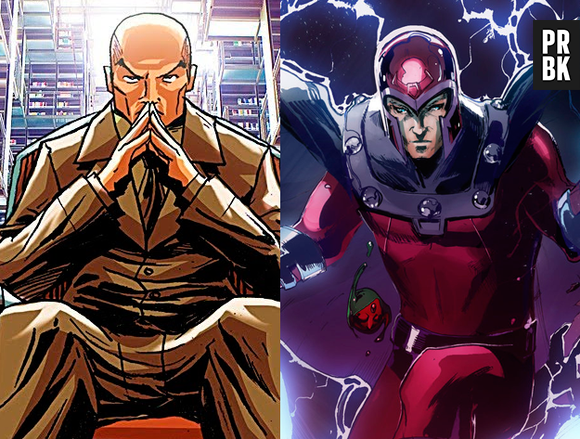 Professor Xavier e Magneto, de "X-Men", tem uma amizade meio complicada, mas estão sempre juntos