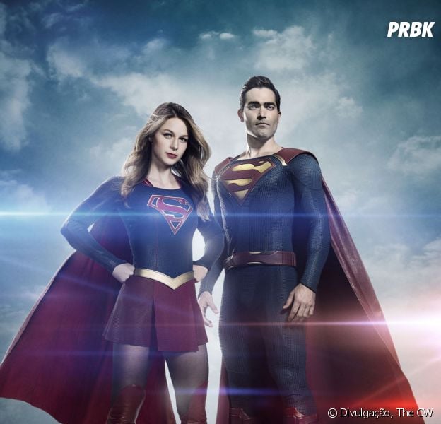 De "Supergirl", Kara (Melissa Benoist) e Superman (Tyler Hoechlin) aparecem caracterizados em nova foto!