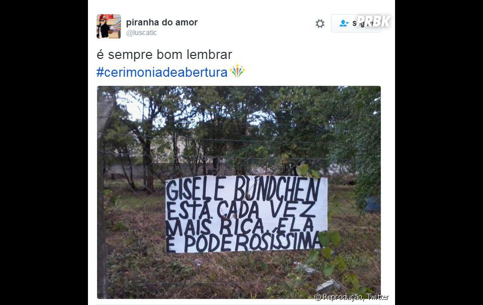 A Presenca Da Diva Gisele Bundchen Na Cerimonia De Abertura Nao Deixou Duvidas Purebreak
