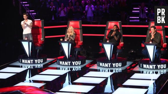 Shakira, Adam Levine, Usher e Blake estão com um trabalhão nas mãos no "The Voice US"!