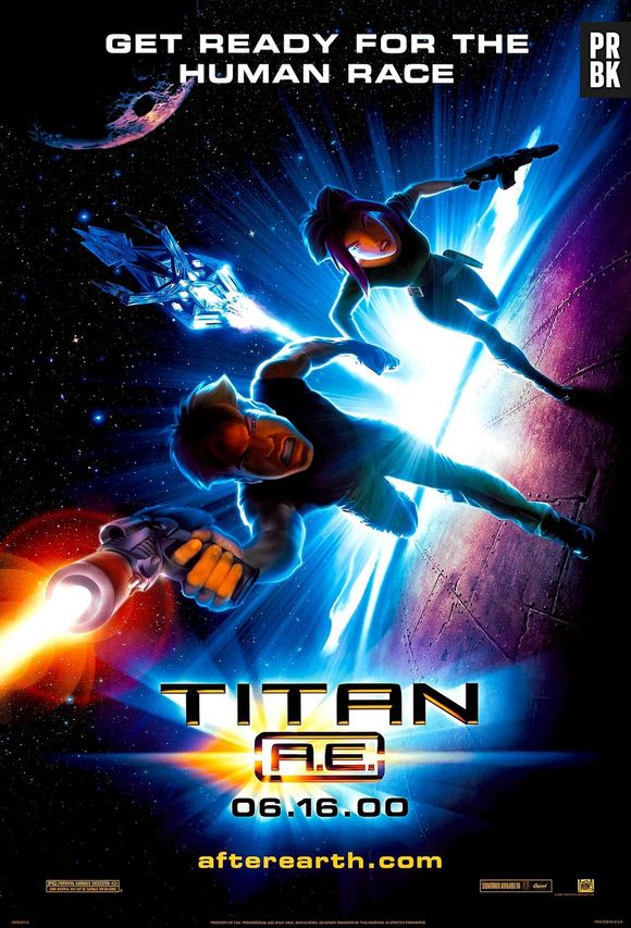 Na animação "Titan A.E." Cale é o escolhido para salvar a humanidade!