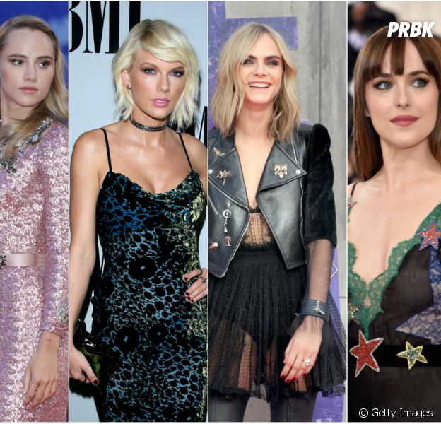Taylor Swift, Dakota Johnson, Cara Delevingne e Suki Waterhouse saem juntas para se divertir!