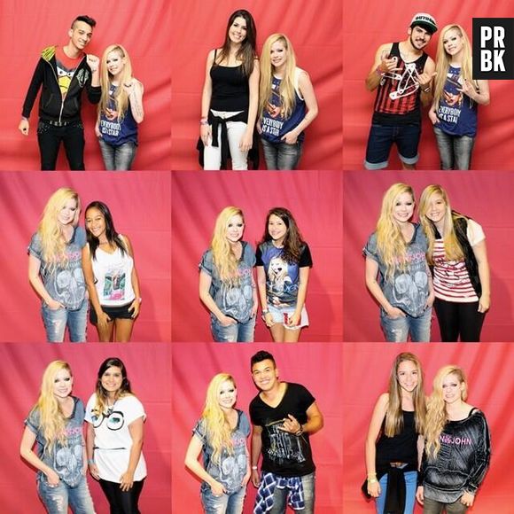 Avril Lavigne é acusada de usar Photoshop em fotos do Meet & Greet no Brasil por coluna