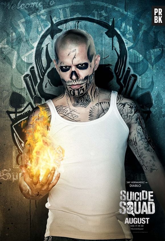 Filme "Esquadrão Suicida": El Diablo (Jay Hernandez) faz parte do clã de mercenários da DC Comics