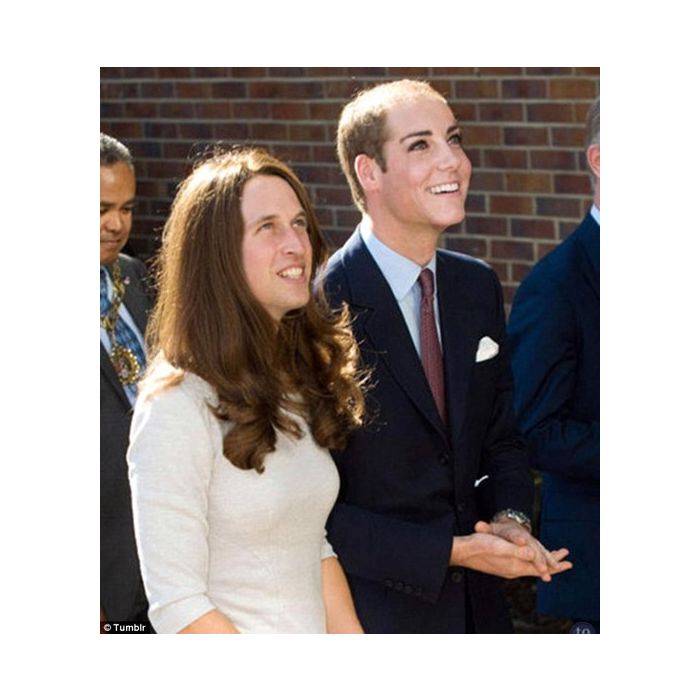  Faceswap da realeza: Kate e seu pr&amp;iacute;ncipe William 