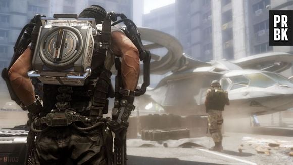 Os soldados em "Call of Duty: Advanced Warfare" vão contar com a ajuda de um exoesqueleto para avançar nas missões