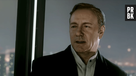 O ator Kevin Spacey participa do game "Call of Duty: Advanced Warfare" na pele do vilão Jonathan Irons