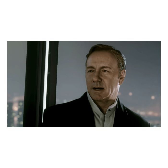  O ator Kevin Spacey participa do game &quot;Call of Duty: Advanced Warfare&quot; na pele do vil&amp;atilde;o&amp;nbsp;Jonathan Irons 