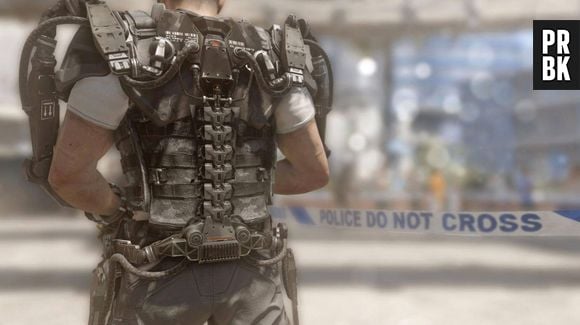 O exoesqueleto de "Call of Duty: Advanced Warfare" permite que os soldados pulem mais alto e subam pelas paredes