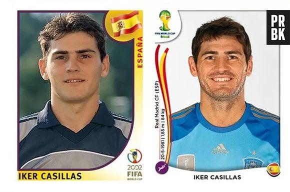 Casillas antes e depois