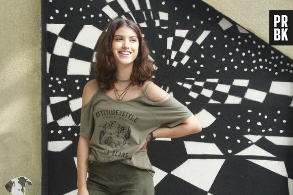 Giovanna Grigio interpreta a personagem Samantha em "Malhação - Viva a Diferença", novela da Globo