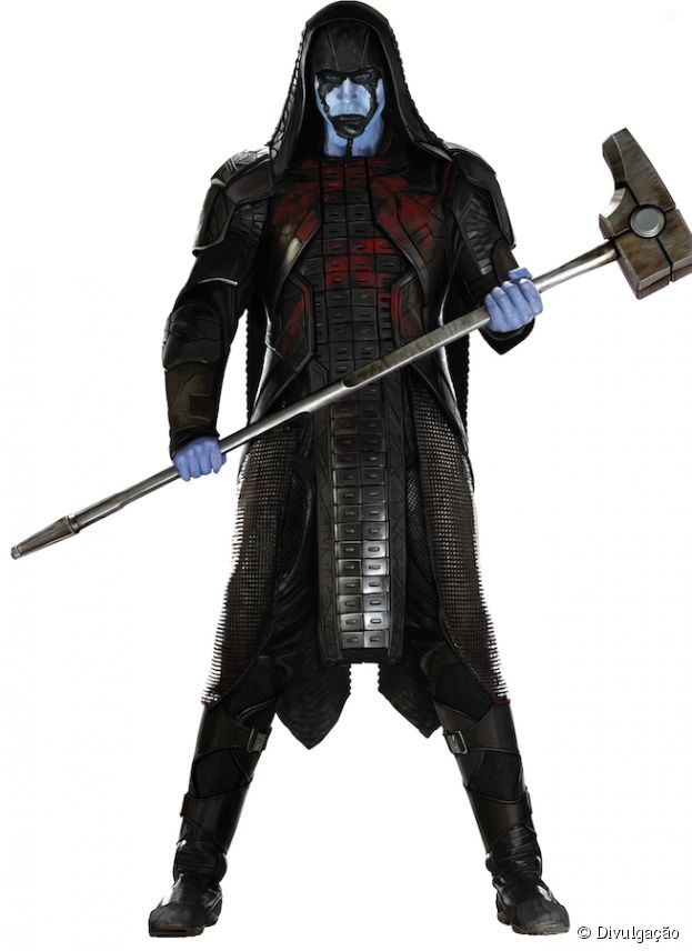 Visual de Ronan, o Acusador em imagem de "Guardiões da Galáxia"