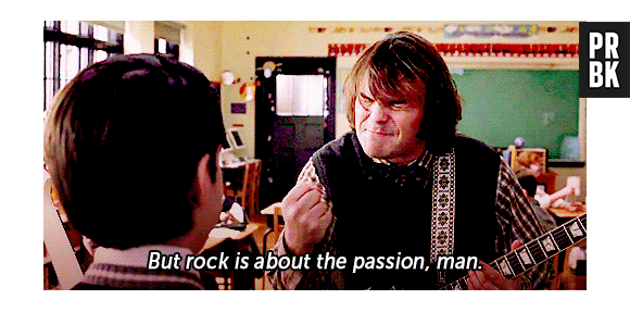 Jack Black protagoniza o filme "Escola de Rock"