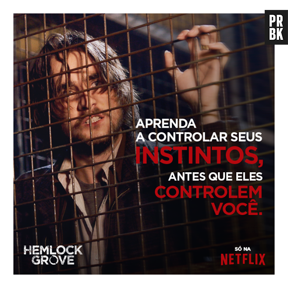 Peter (Landon Liboiron) precisa enfrentar a vida adulta na série "Hemlock Grove"