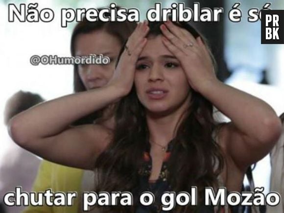 Bruna Marquezine virou meme na internet durante a Copa