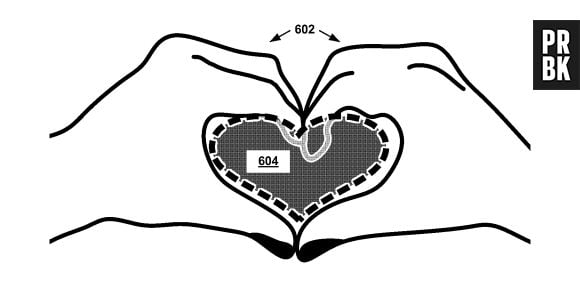 Coração feito com as mãos pode servir para curtir coisas da vida real com o Google Glass