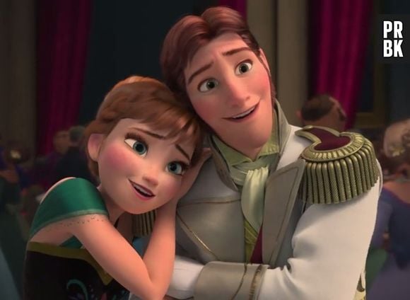 Anna e Hans começam o filme "Frozen" se apaixonando... Como será que vai ser em "Once Upon a Time"?