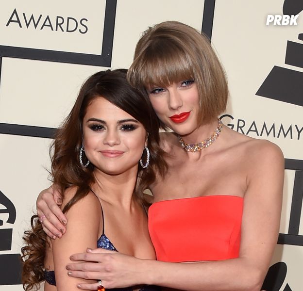 Selena Gomez e Taylor Swift no Grammy Awards