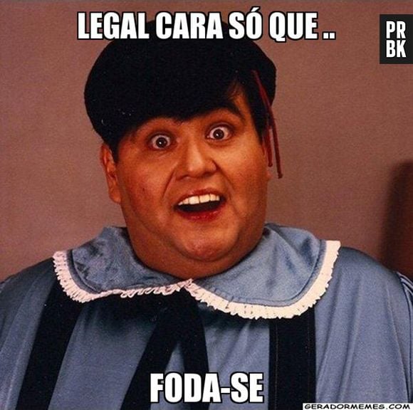 Legal, mas... que te perguntou alguma coisa?