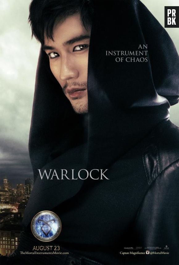 Godfrey Gao interpretou Magnus Bane em "Os Instrumentos Mortais - Cidade dos Ossos"