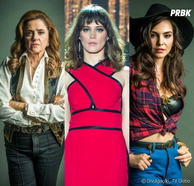 Em "O Outro Lado do Paraíso": Aura (Tainá Müller) e Sophia (Marieta Severo) são desmascaradas por Clara (Bianca Bin) e o golpe não dá certo!