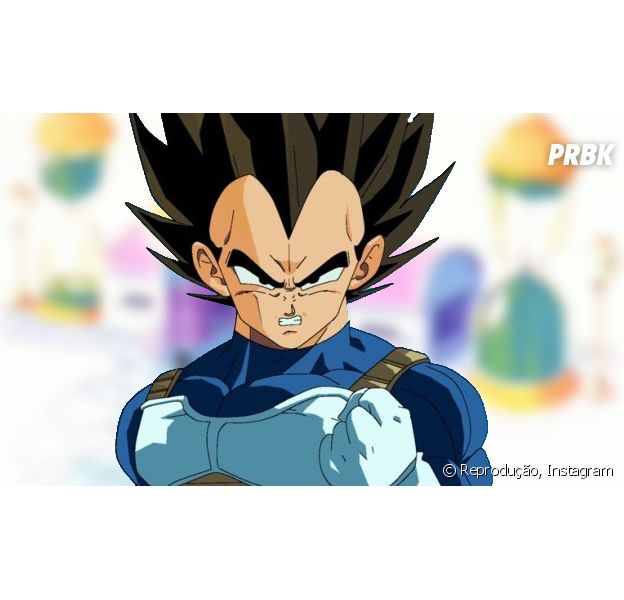 Vegeta Super Saiyajin Blue Evolution, Desenho