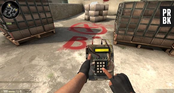 Em "Counter Strike" todos se desesperam na hora da bomba