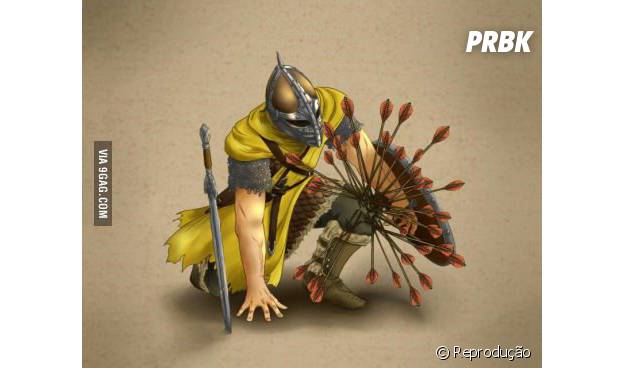 Todos aprendem com "Skyrim" que felchas no joelho devem ser evitadas