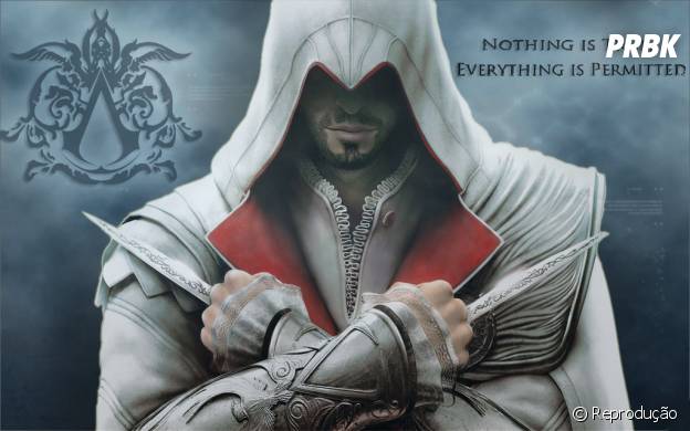 O lema muito repetido por Ezio na franquia "Assassin's Creed"