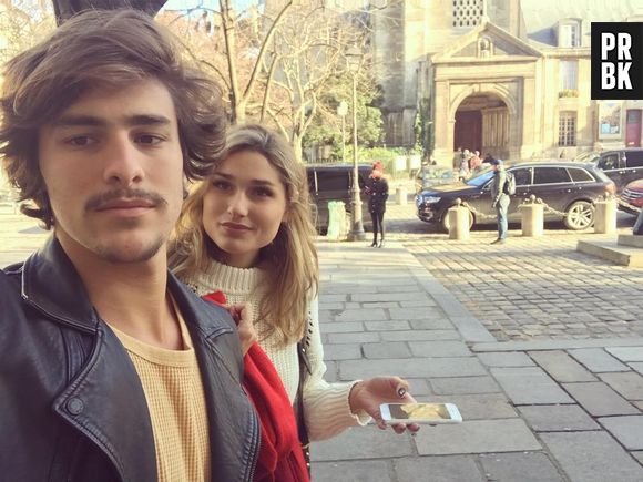 Bruno Montaleone e Sasha Meneghel aproveitam pra ficarem juntinhos sempre que possível