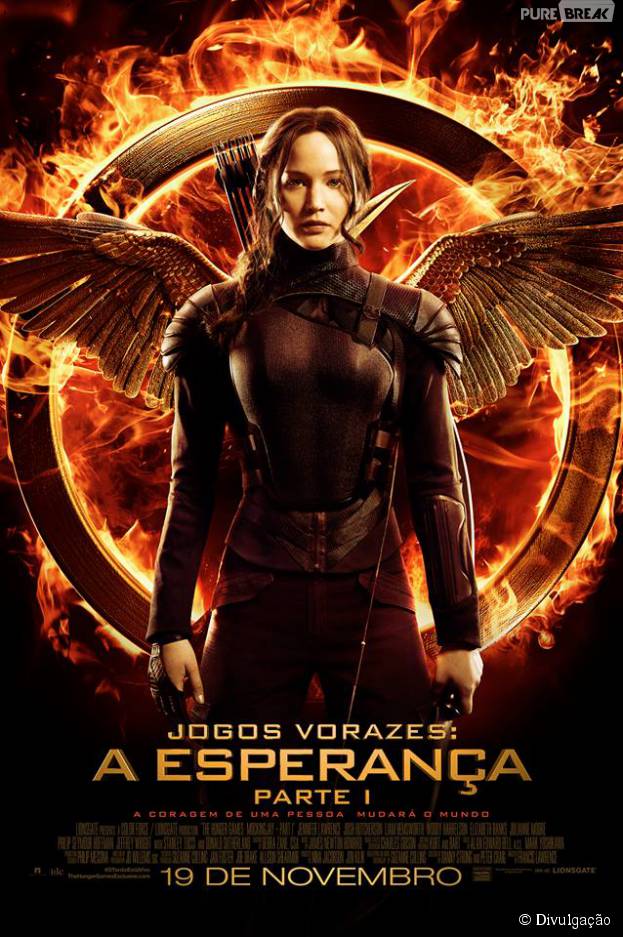 Jennifer Lawrence aparece pela 1ª vez como Katniss no filme "Jogos Vorazes - A Esperança"