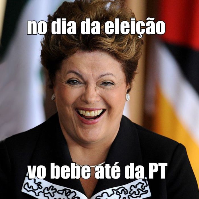 Dilma inspirada!
