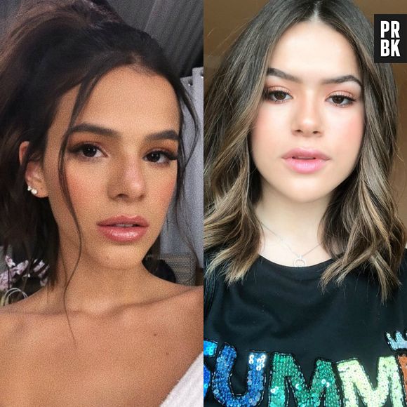 Maisa e Bruna Marquezine são bem comilonas e foi a própria artista do SBT que assumiu isso!