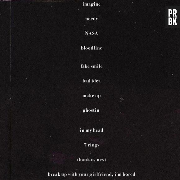 Novo álbum de Ariana terá 12 faixas