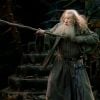 A barba e os cabelos brancos de Gandalf revelam o tamanho da experiência do mago