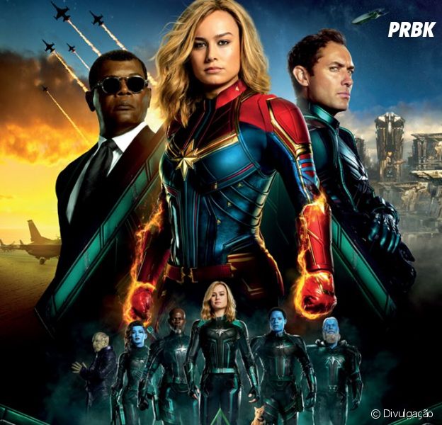 "Capitã Marvel" é o filme protagonizado por uma mulher com maior bilheteria de estreia da história do cinema