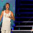 Justin Bieber canta o seu mais novo hit "All That Matters" em shows no Brasil