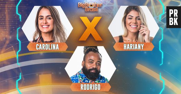 No "BBB19", Carolina, Hariany ou Rodrigo, quem deve ser eliminado? Vote na nossa enquete!