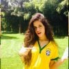 Olha a Camila Cabello fazendo uma super homenagem ao Brasil. Nós adoramos!