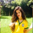 Olha a Camila Cabello fazendo uma super homenagem ao Brasil. Nós adoramos!