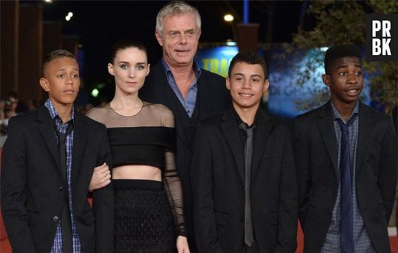 O evento contou com a presença do diretor Stephen Daldry e parte do elenco, incluindo Rooney Mara e os estreantes Eduardo Luis, Gabriel Weinstein e Rickson Tevez