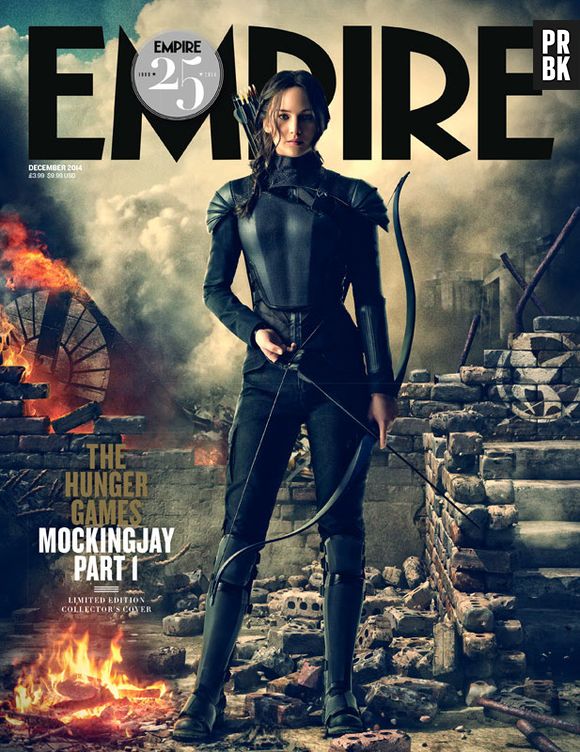 Nas imagens, Jennifer Lawrence aparece como a protagonista Katniss