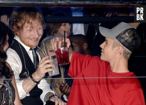 Justin Bieber e Ed Sheeran mostram trechos do clipe de "I Don't Care"